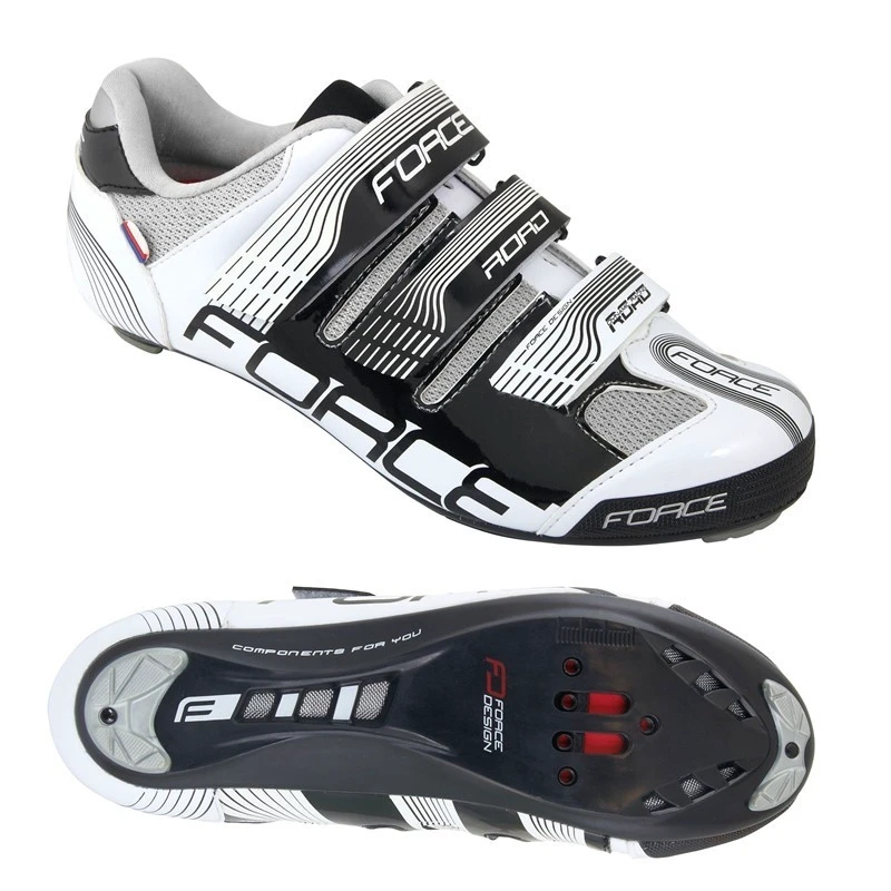 1. Pantofi Force Road Negru/Alb