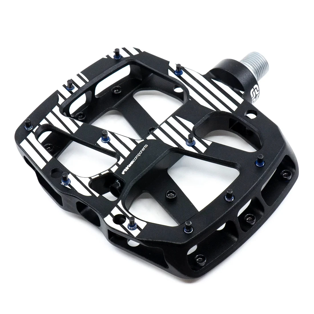1. Pedale platforma E*THIRTEEN Plus 100x110 mm MTB Negru