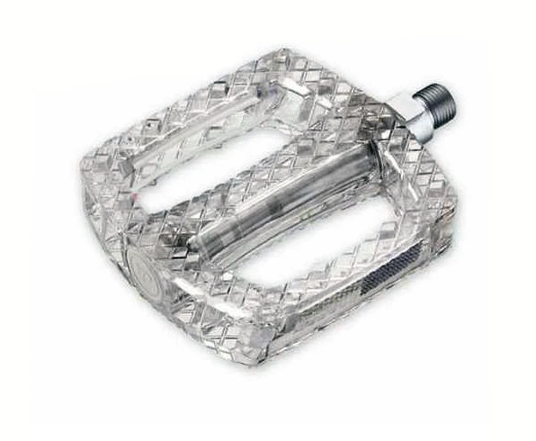 1. Pedale Policarbonat transparent alb