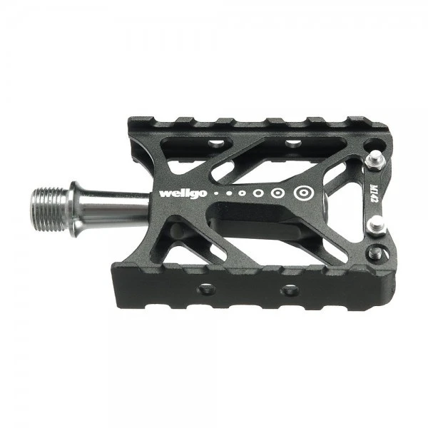 1. Pedale Wellgo M142 236gr negru