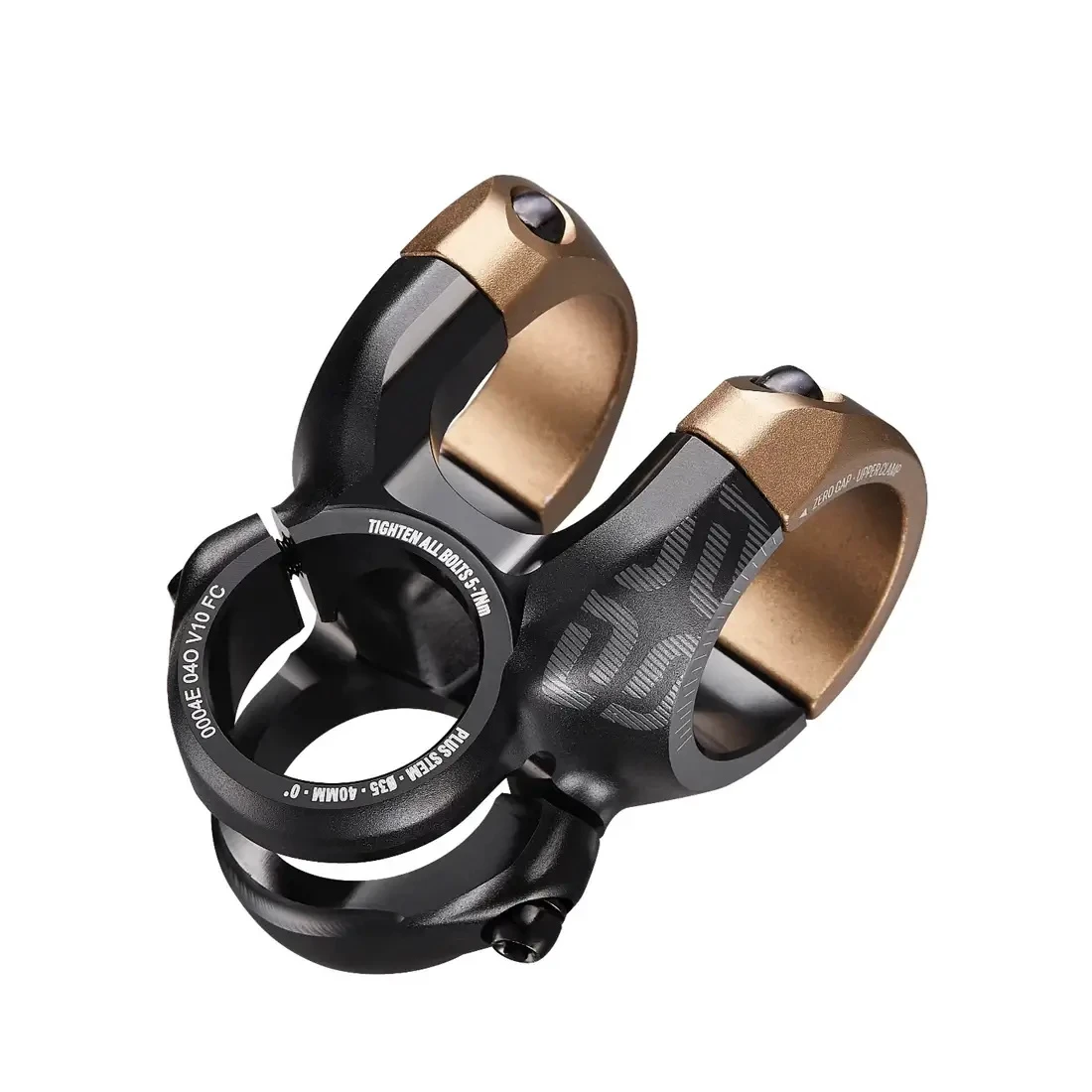 1. Pipa ghidon E*THIRTEEN Plus 35 unghi 0 40 mm Black-Bronze