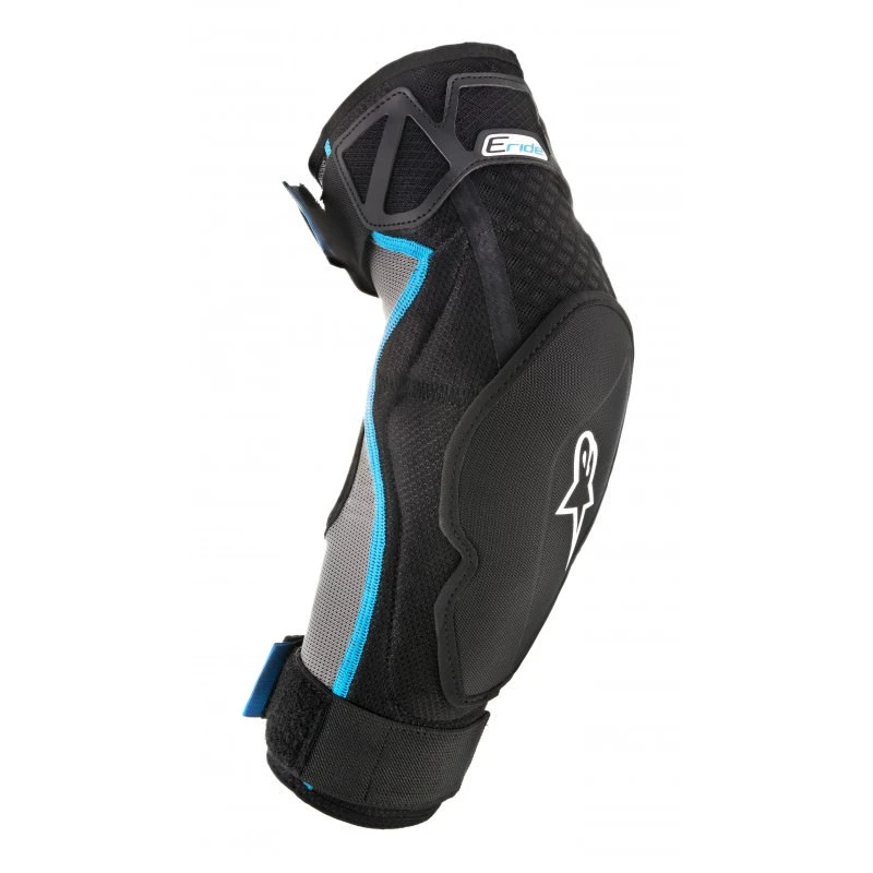 1. Protectie pentru Cot ALPINESTARS E-Ride Elbow Protector Negru-Albastru L-XL