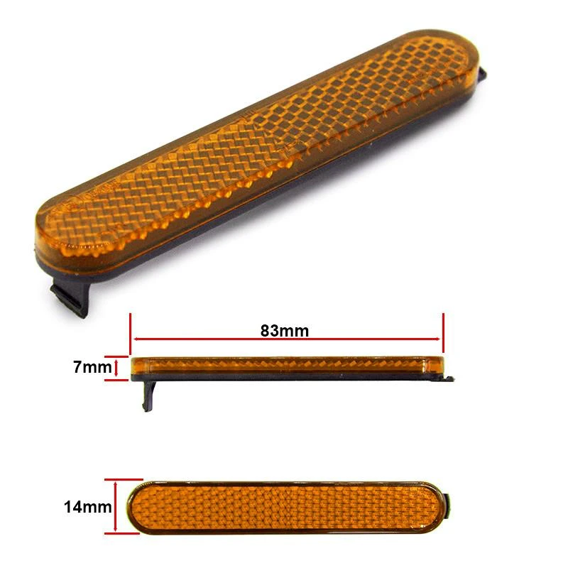 1. Reflectorizante galbene pentru trotineta Xiaomi - set 20 bucati
