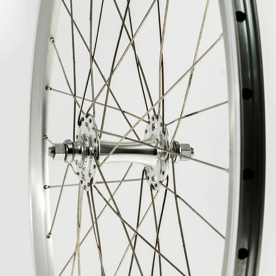 2. Roata Fata Single Speed/Fixie SXT 700-32H 40 mm Silver