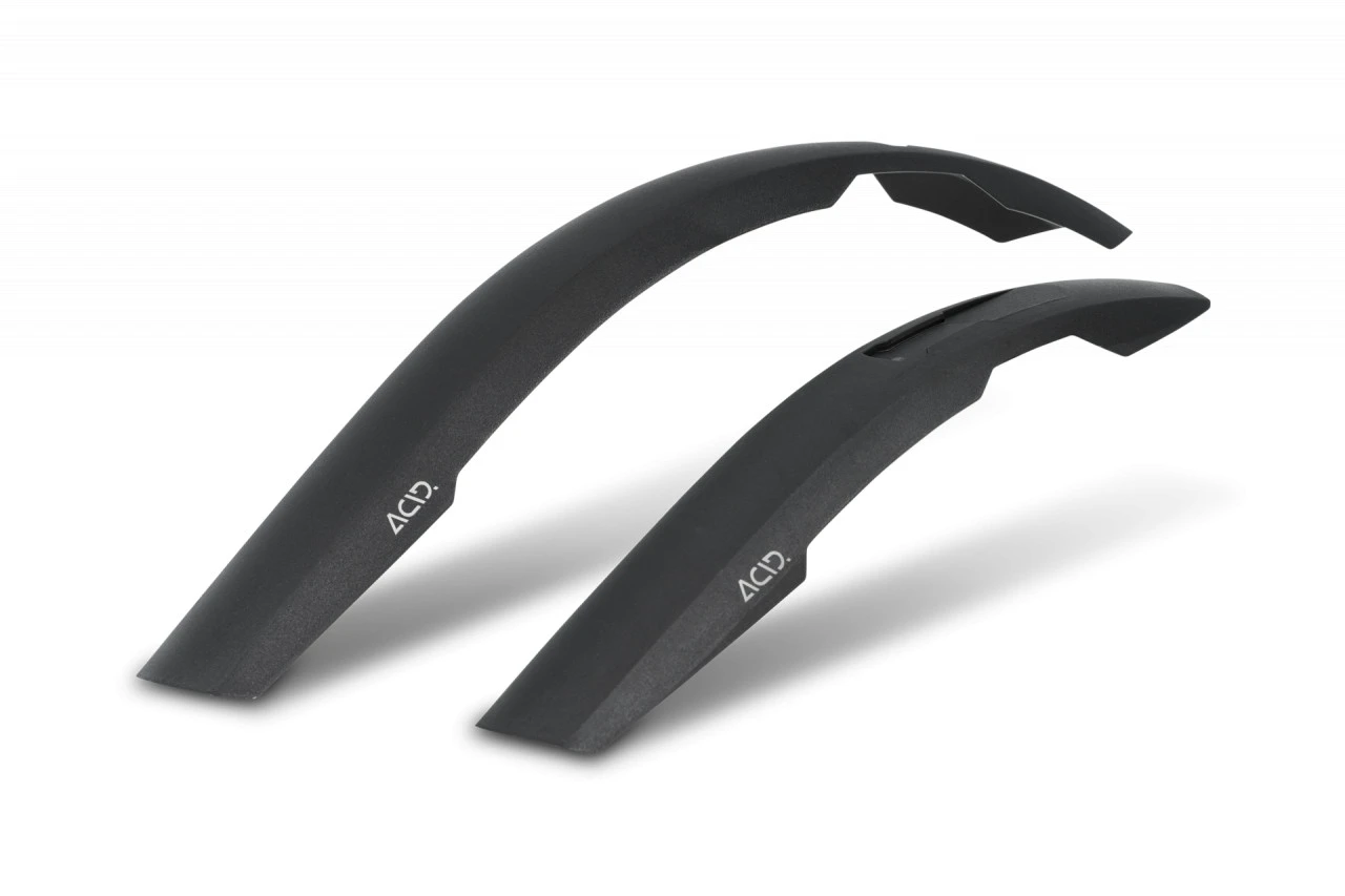 1. SET APARATORI ACID MUDGUARD SET MUD ROOKIE 24" Black