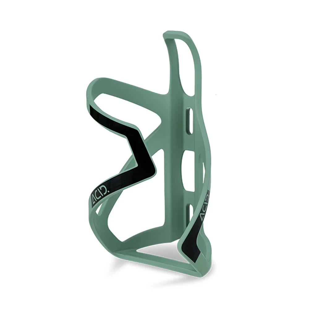 1. Suport bidon ACID Bottle Cage HPP Sidecage Verde-Negru