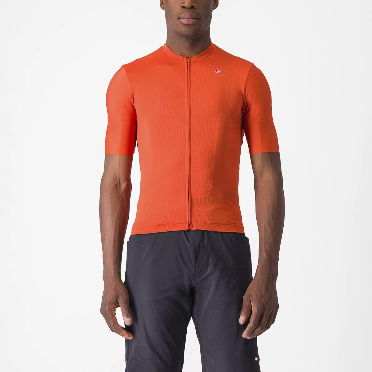 1. Tricou cu maneca scurta Castelli Unlimited Entrata 2, Portocaliu, L