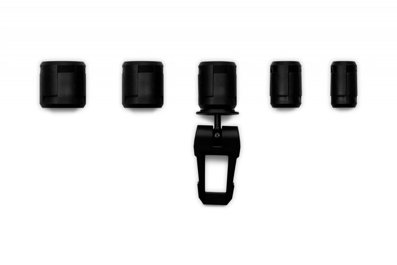 1. ADAPTOR APARATOARE ACID MUDGUARD VANE CONNECTOR FRONT Negru