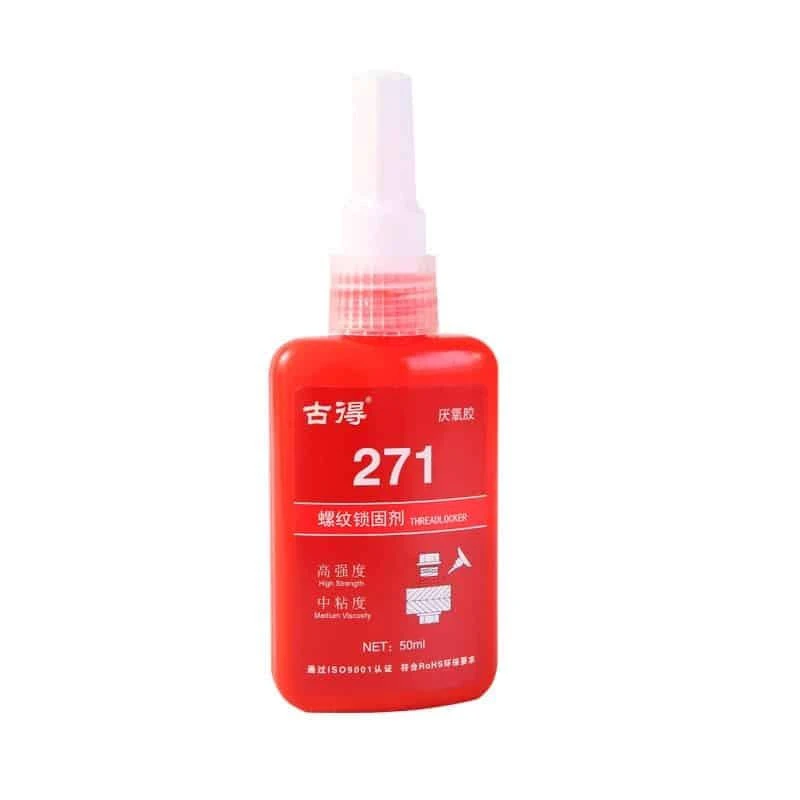 1. Adeziv 271 de putere mare pentru piese filetate