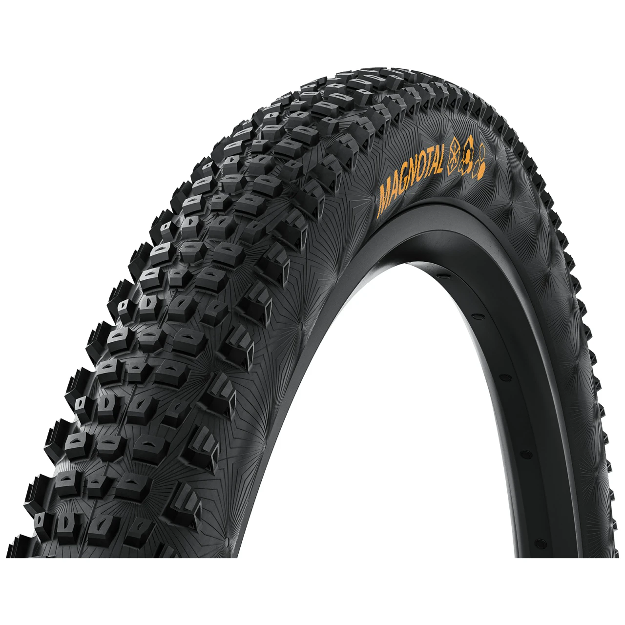 1. Anvelopa pliabila Continental Magnotal Trail Grip 65-584 (27.5 X 2.60) Grip comp, Tubeless Ready, black/black