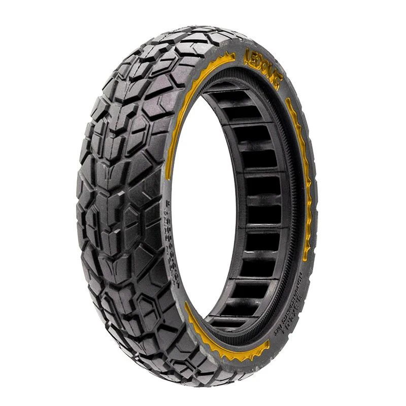 1. Anvelopa plina trotineta Ultra-Light Nedong 8.5x2-6.1/B34 negru/galben