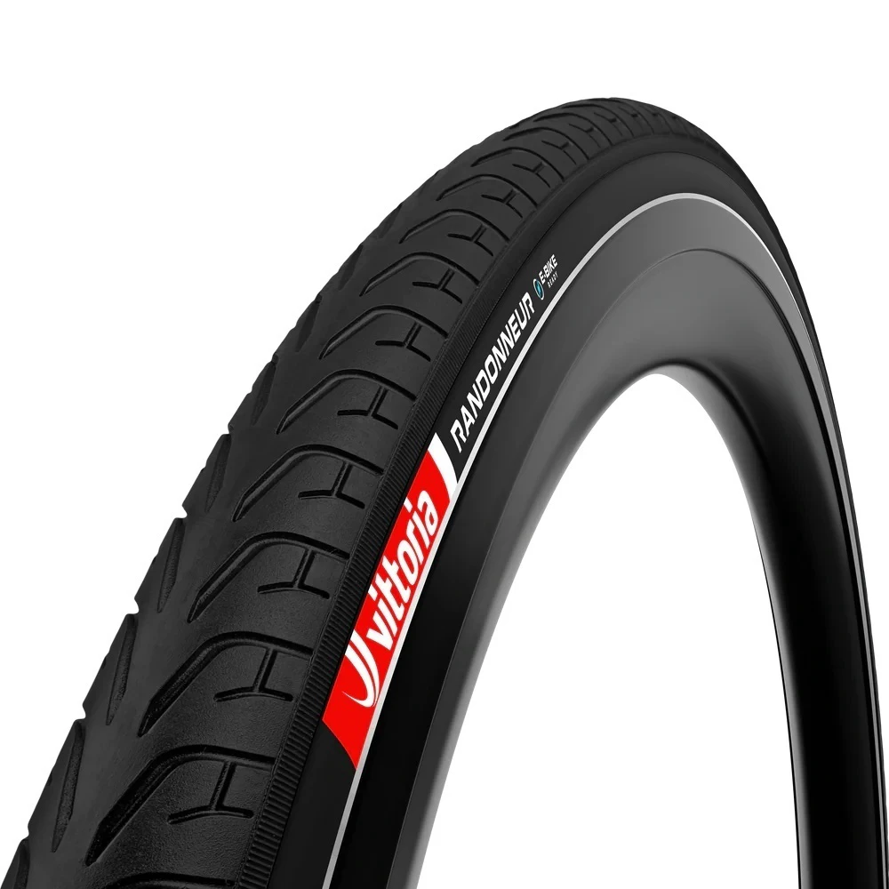 1. Anvelopa VITTORIA e-RANDONNEUR 700 x 40C(42-622) Rigid Reflectorizant Negru