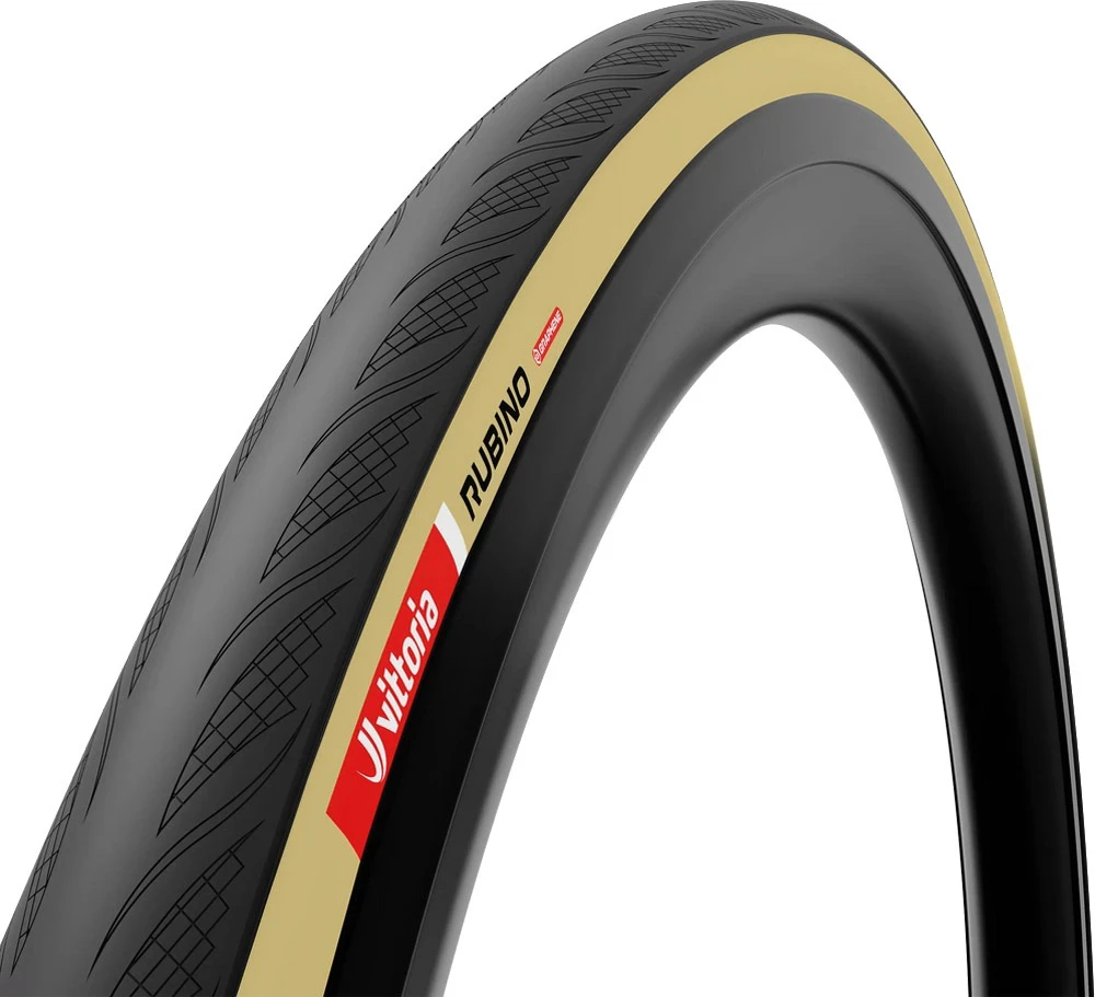 1. Anvelopa VITTORIA Rubino Tube-Type 700 x28C(28-622) Negru-Maro Pliabil