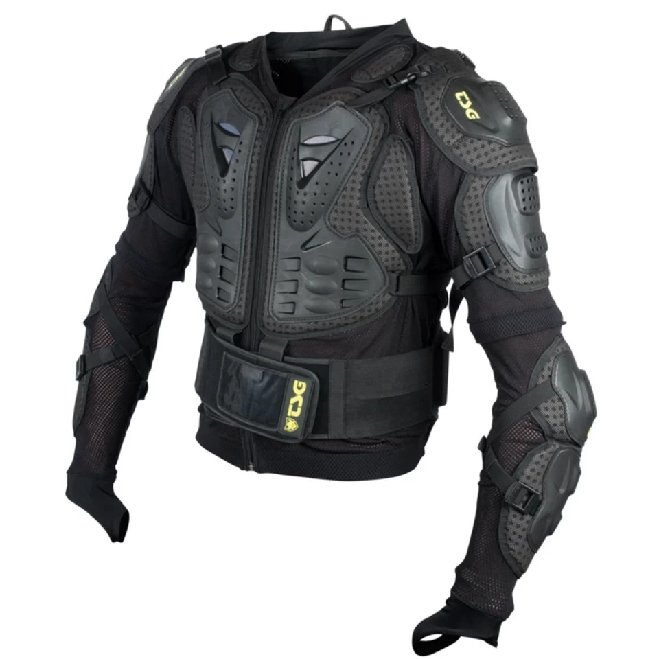 1. Armura TSG Backbone Trailfox Black Yellow