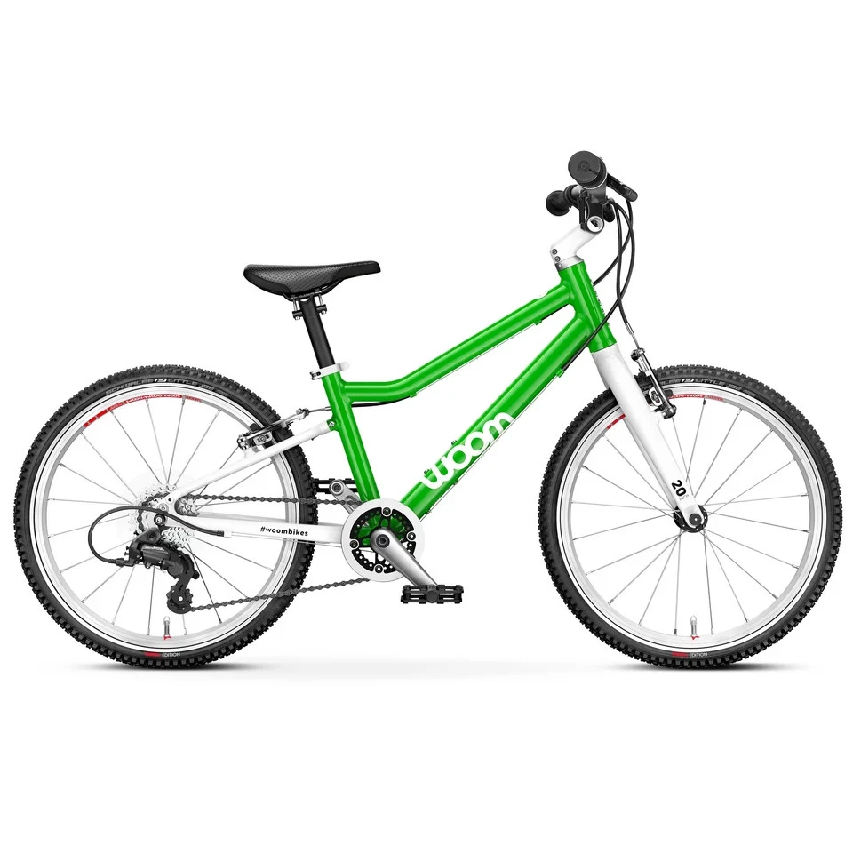 1. Bicicleta copii WOOM 4 Verde