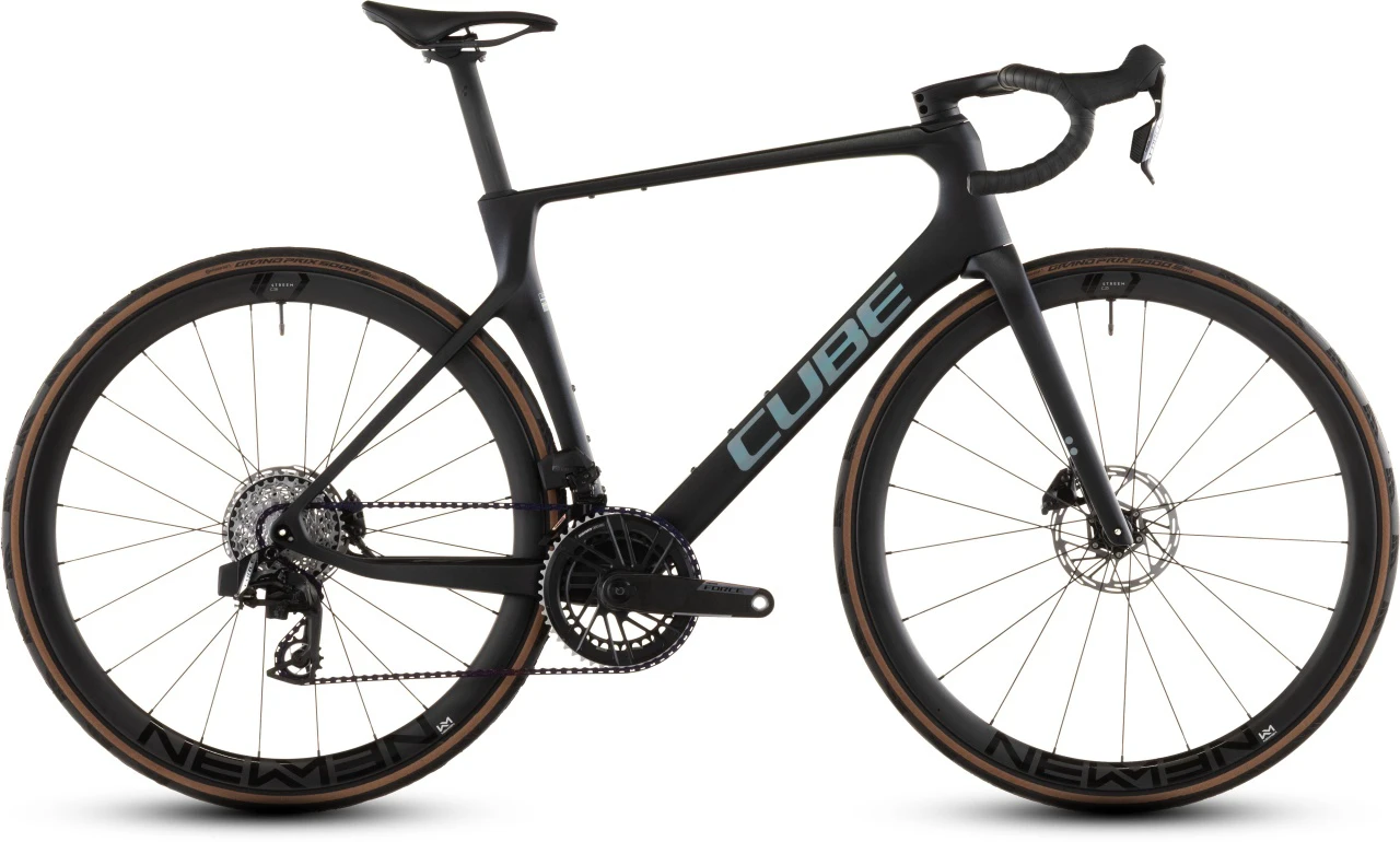 1. BICICLETA CUBE AGREE C:62 SLX NIGHTSHIFT PRISM