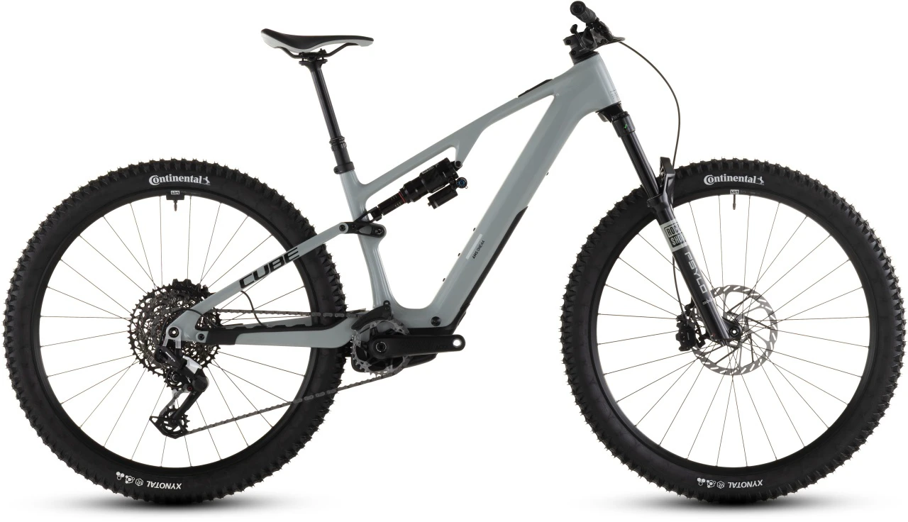 1. BICICLETA ELECTRICA CUBE AMS HYBRID ONE44 C:62 RACE 400X REEDBEIGE BLACK 2026 L