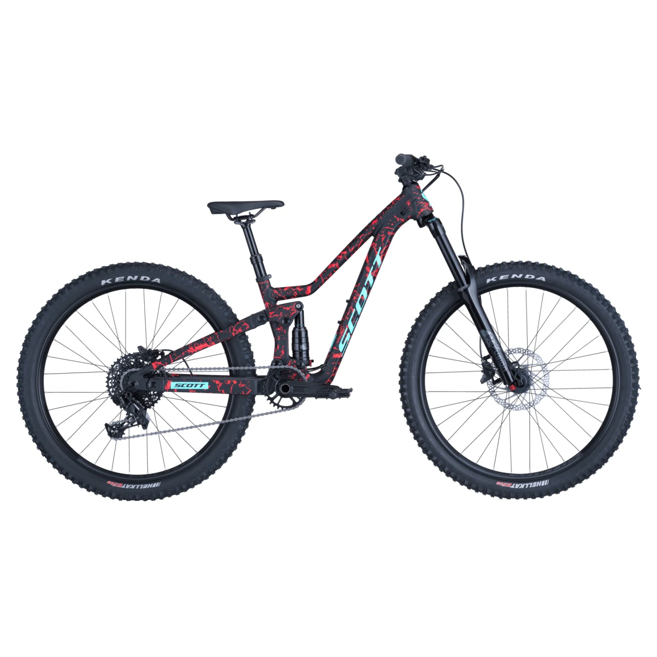 1. BICICLETA MTB FULL SUSPENTION DE COPII SCOTT RANSOM 600 BIKE