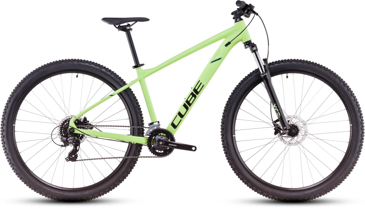 1. Bicicleta MTB Hardtail CUBE Aim ONE lemonsqueeze´n´black