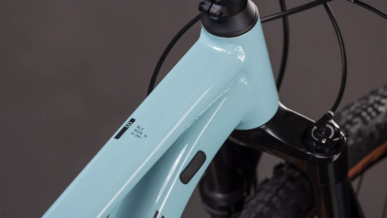 10. BICICLETA MTB Hardtail CUBE REACTION SLX TEALGREY BLACK