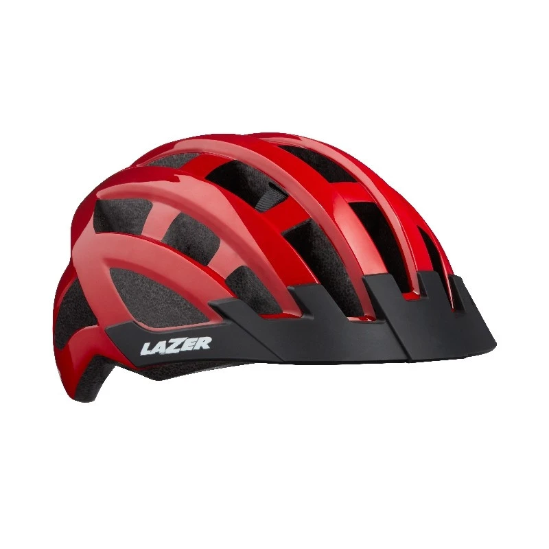 1. CASCA LAZER COMP DLX MIPS BLACK RED LED UNISIZE