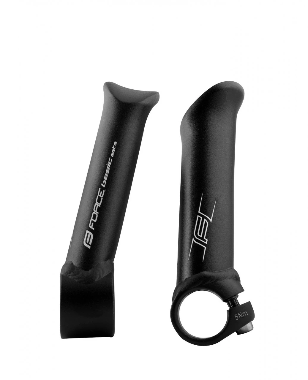 1. Coarne Force Mets 12 cm Al, negru mat