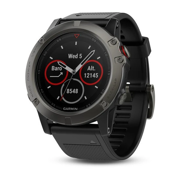 1. Garmin Fenix 5X Saphire Slate Grey GPS Watch