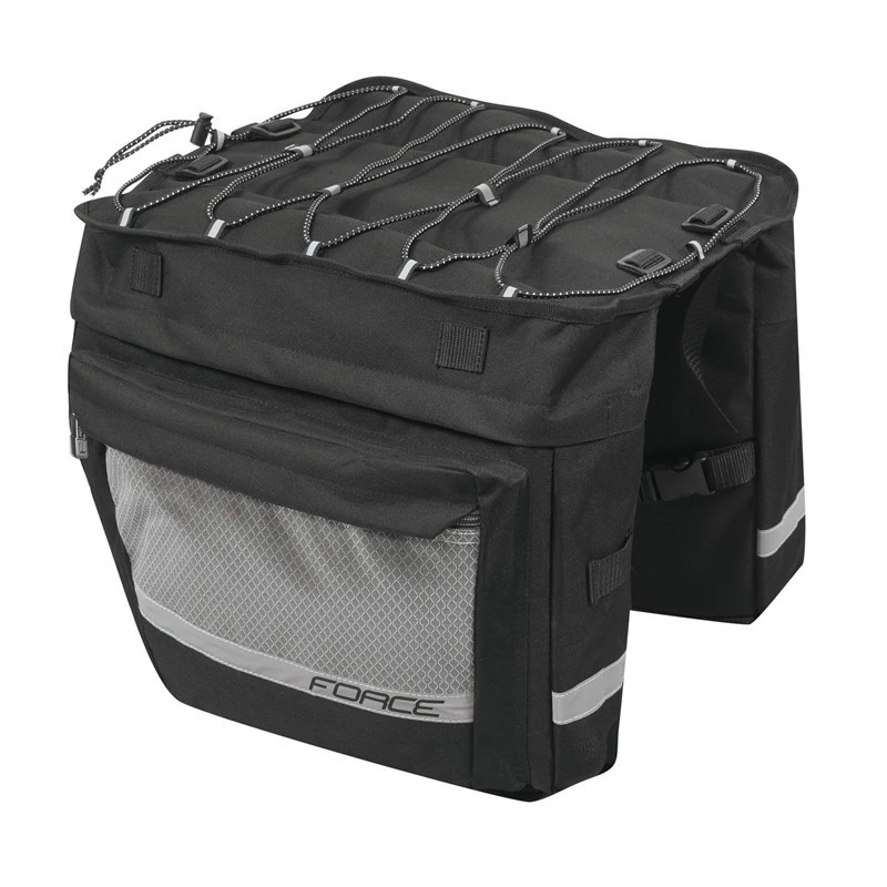 1. Geanta portbagaj Force Noem 2x18L negru