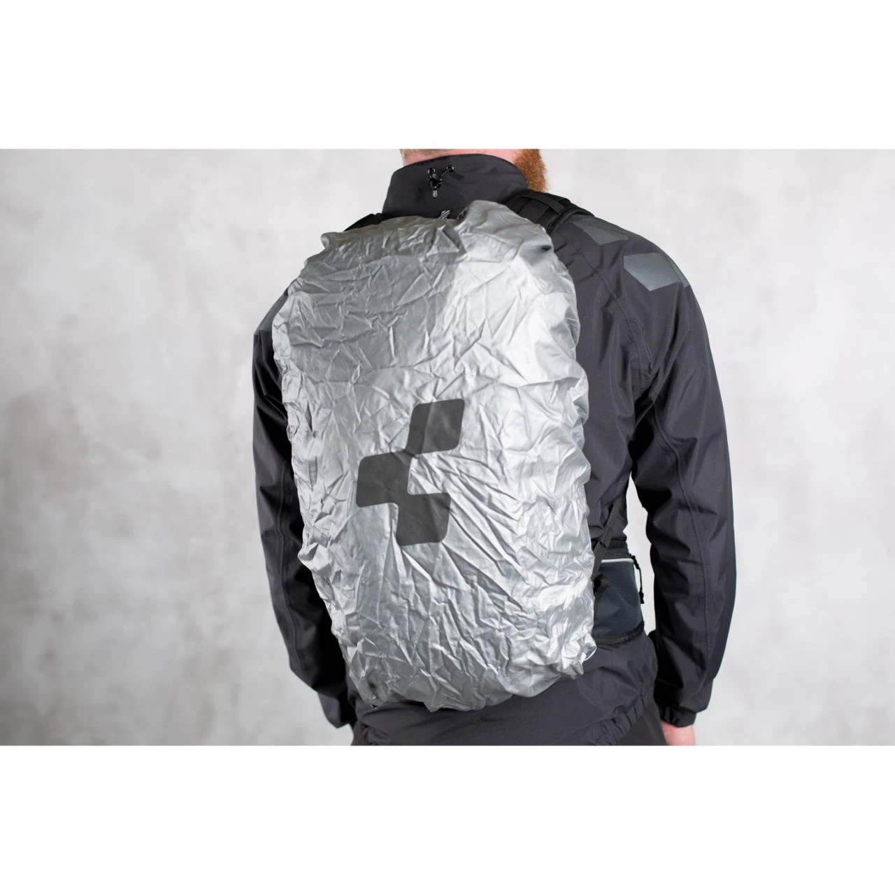 1. Husa Ploaie Pentru Rucsac CUBE Raincover Small Gri