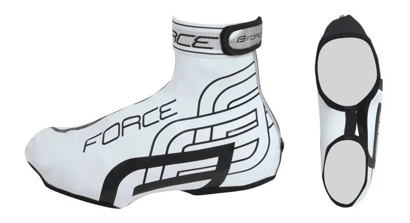 1. Huse pantofi Force Rainy albe