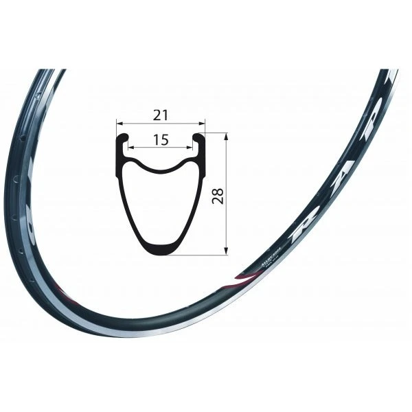 1. Janta RemerX rapid 622x15 36H Neagra