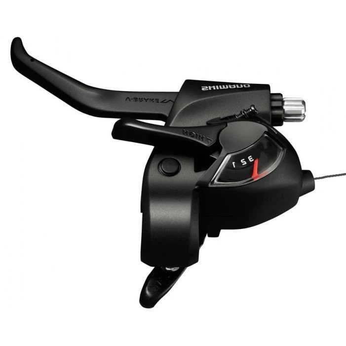 1. Manete Shimano Integrate Frana/Schimbator ST-EF41 3x6 negre