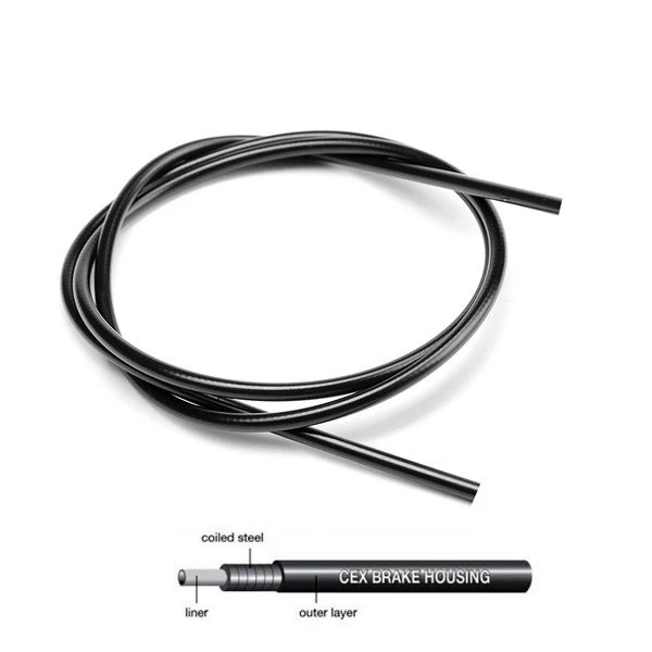 1. Manta Frana JAGWIRE CEX 2P Negru, 5mm