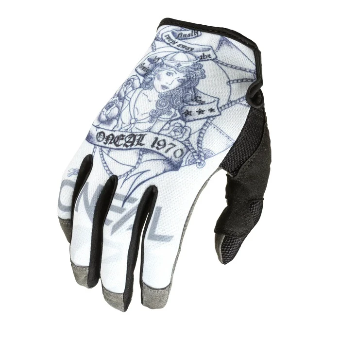 1. Manusi pentru bicicleta O'NEAL MAYHEM SAILOR ALB M