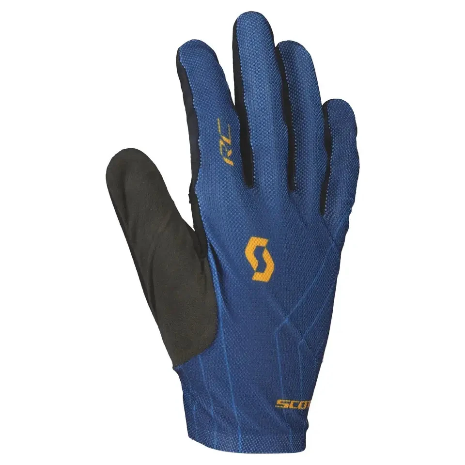 1. Manusi SCOTT RC Team LF Midnight Blue-Storm Blue Degete Lungi