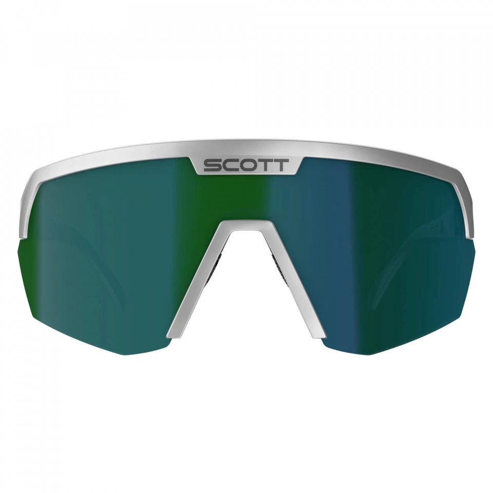 2. Ochelari de soare SCOTT Sport Shield Supersonic EDT. argintiu-crom verde