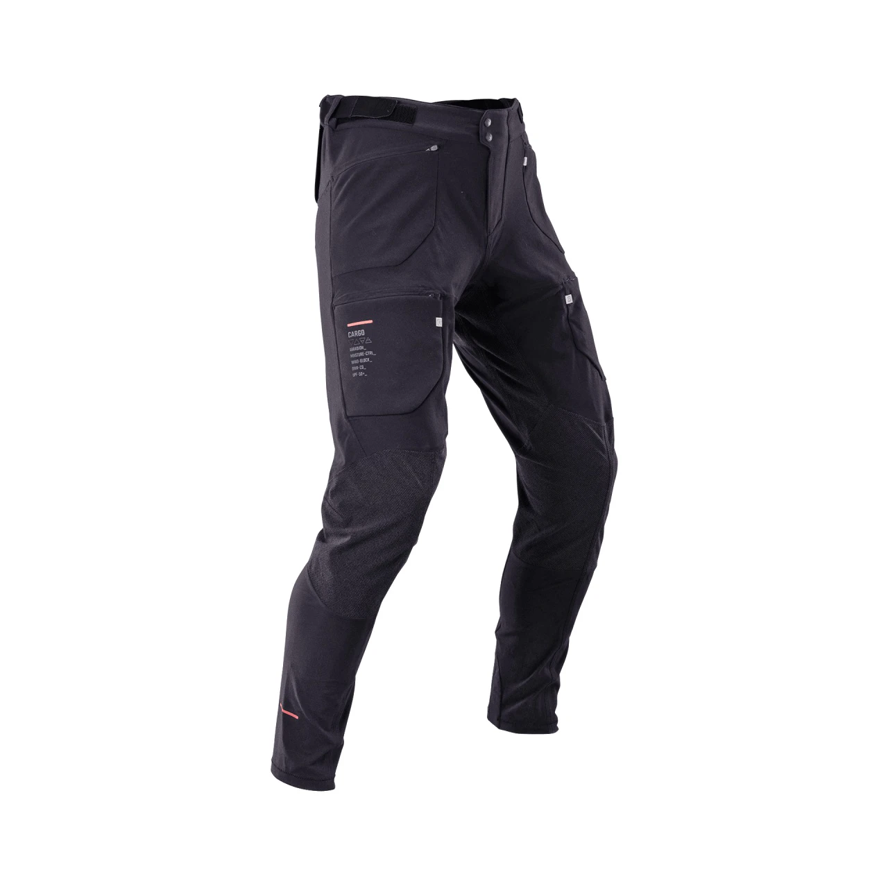 1. Pantaloni Leatt MTB Trail 8.0 Cargo Ghost Black XL
