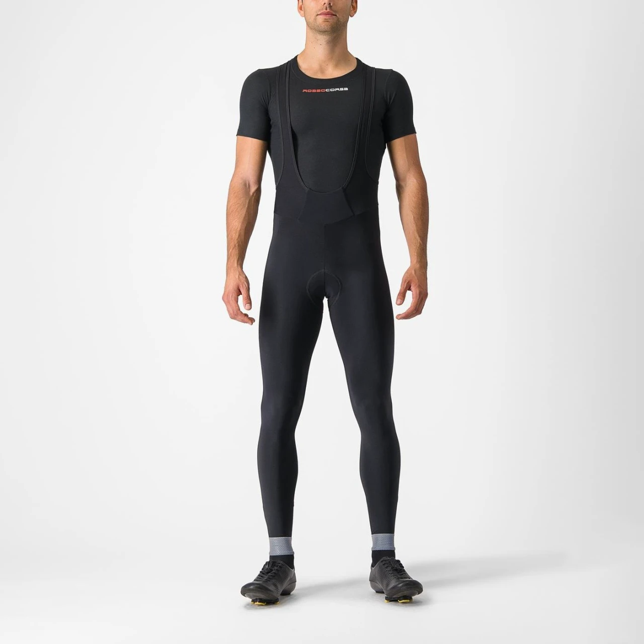 1. Pantaloni lungi cu bretele Castelli Tutto Nano Negri M