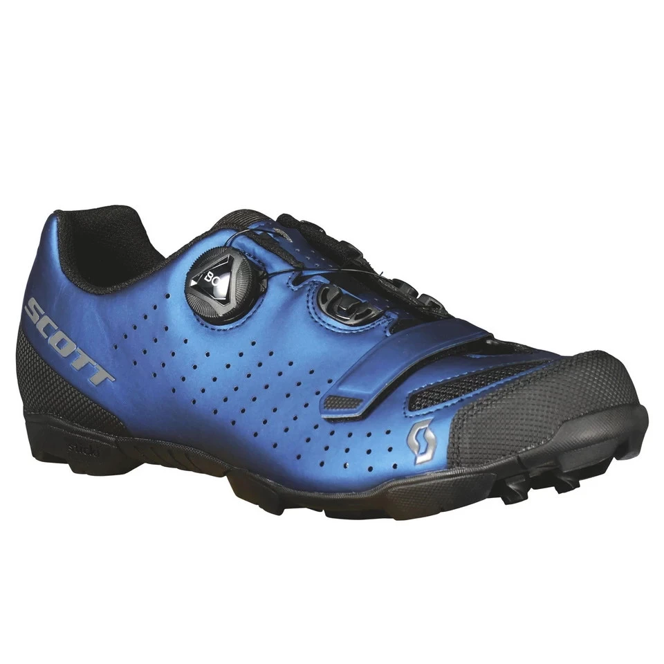 1. Pantofi ciclism SCOTT MTB COMP BOA® Metalic Blue
