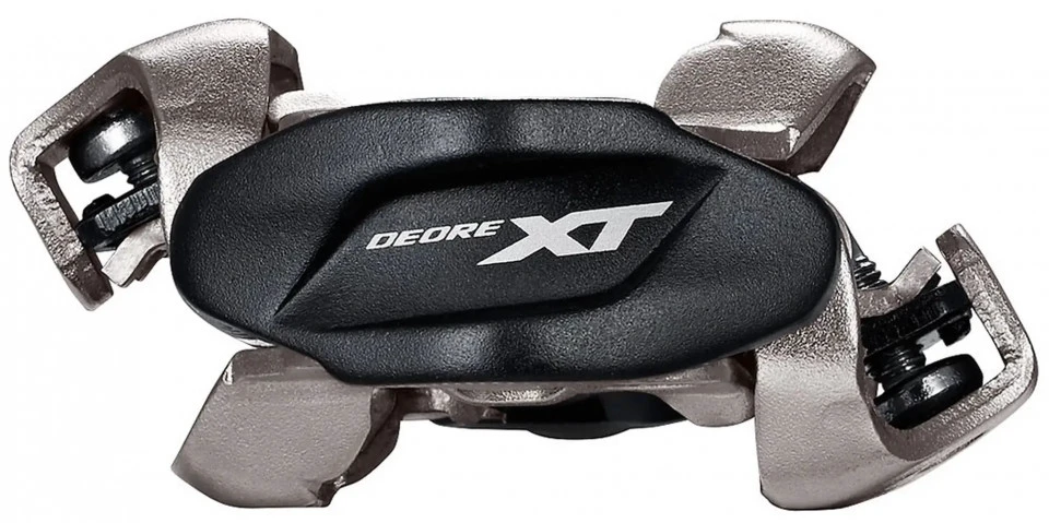 4. Pedale Shimano Deore XT PD-M8100, SPD, Fara catadioptrii