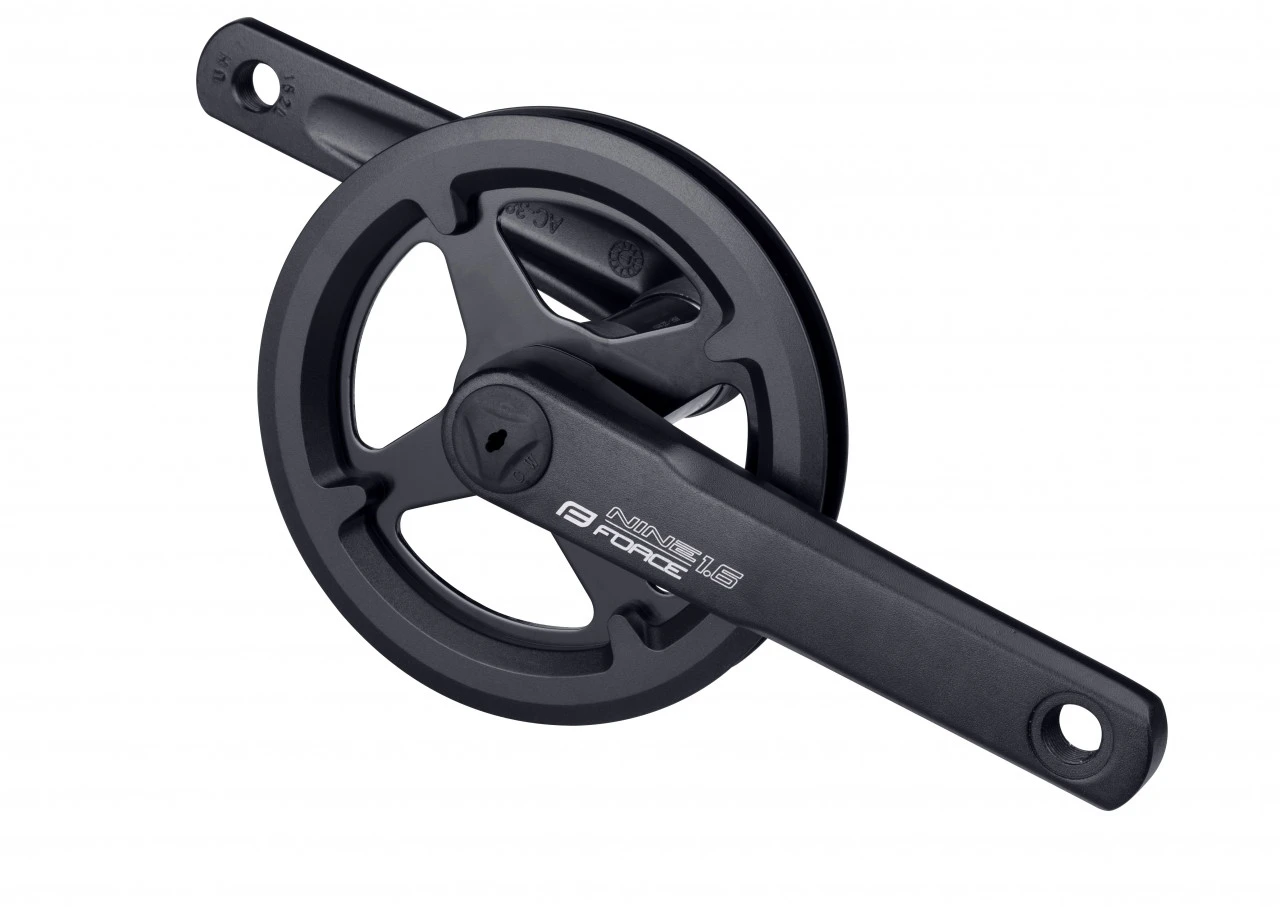 1. Pedalier Force Nine1.6 32T 152mm Al Negru