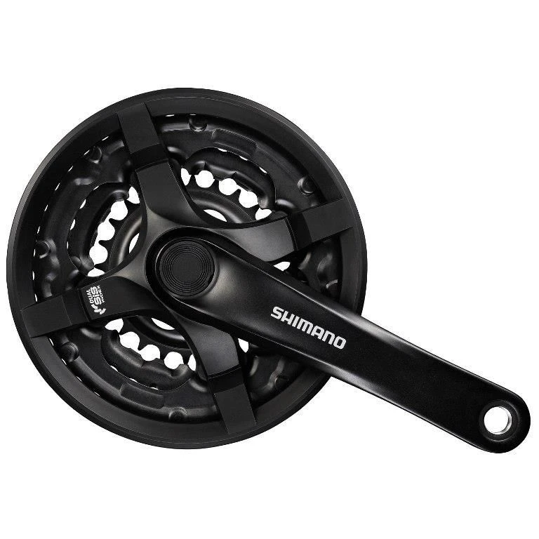 1. Pedalier Shimano Tourney FC-TY501, 42/34/24T 175mm cu CG