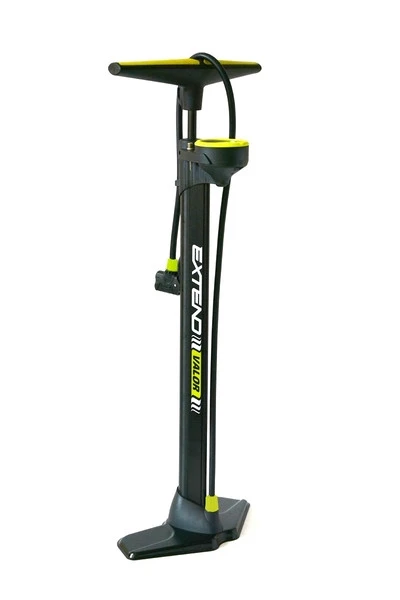1. Pompa Podea EXTEND VALOR cu Manometru 160 PSI / 11 BAR