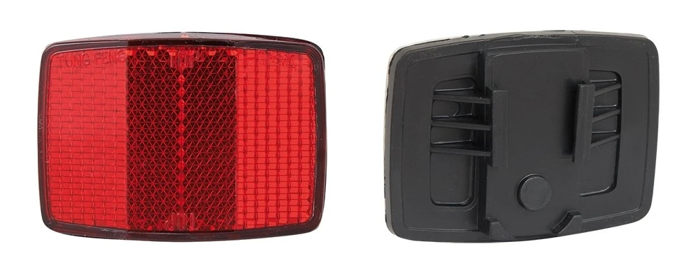 1. Reflectorizant spate dreptunghiular rosu