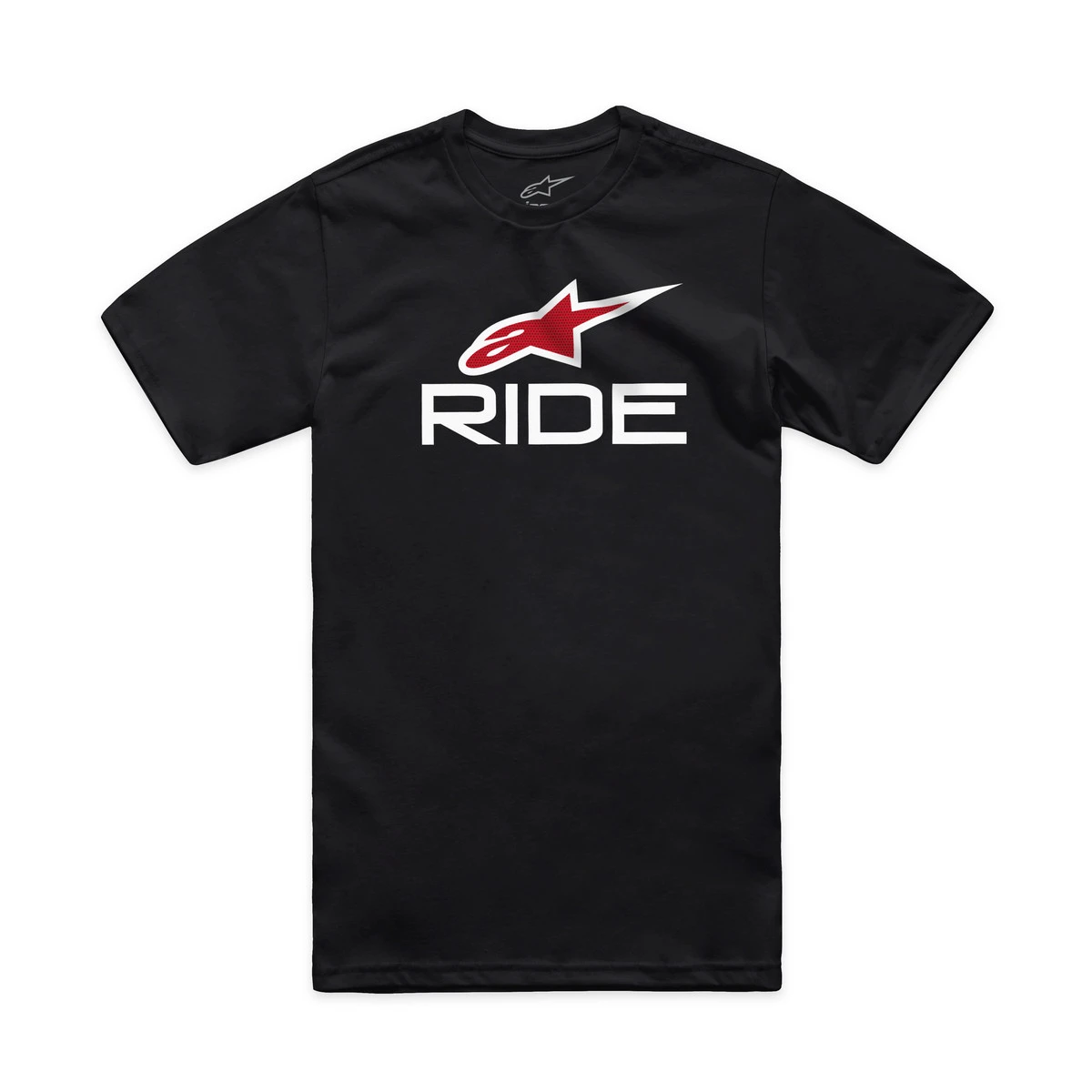 1. Tricou Alpinestars Ride 4.0 CSF Tee Black/White/Red S