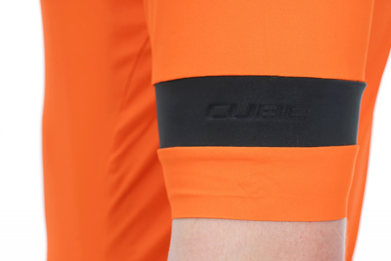 4. Tricou Ciclism CUBE Blackline Jersey Flash S/S Orange