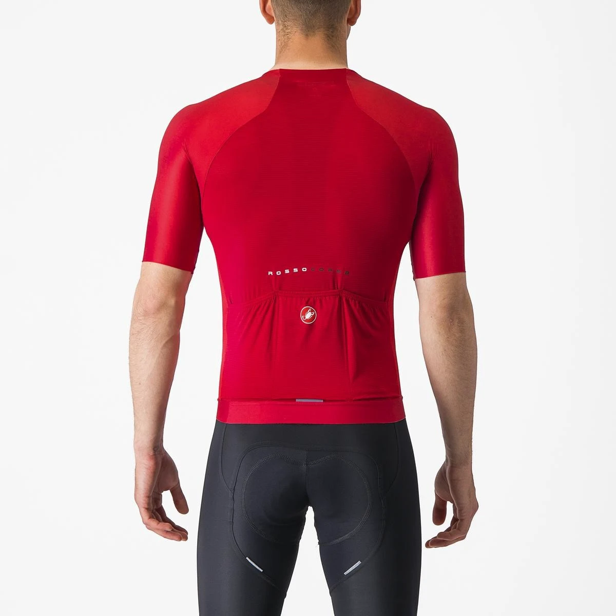 2. Tricou cu maneca scurta Castelli Aero Race 7.0, Rosu, L