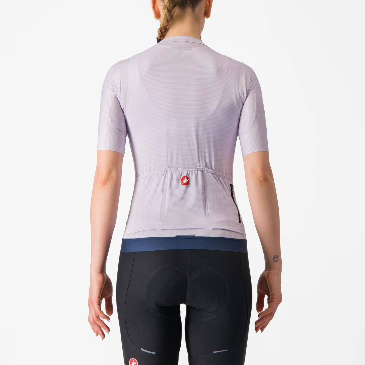 2. Tricou cu maneca scurta Castelli Espresso W, de dama, Violet, M