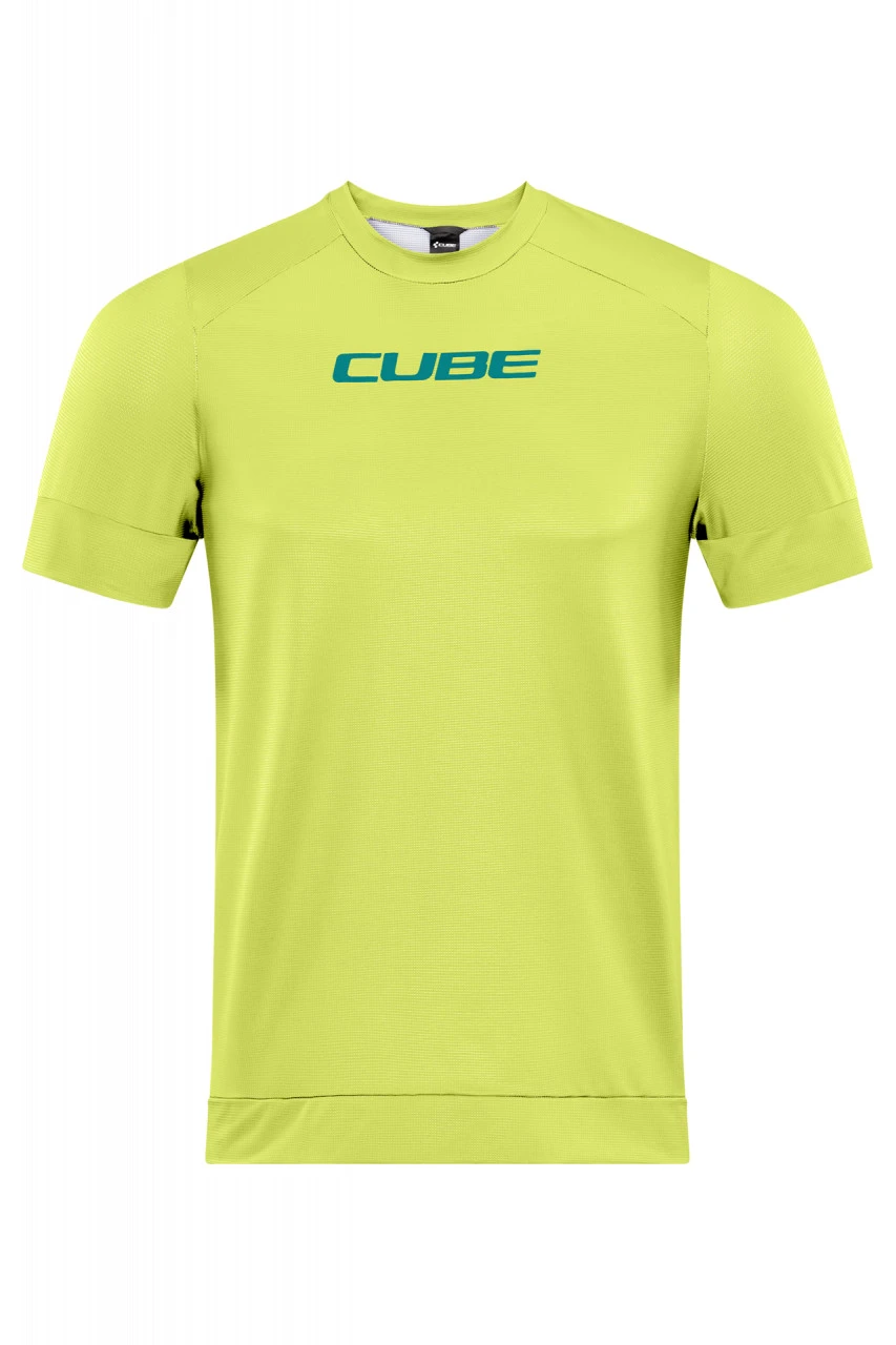 1. Tricou CUBE ATX Round Neck S/S Lime