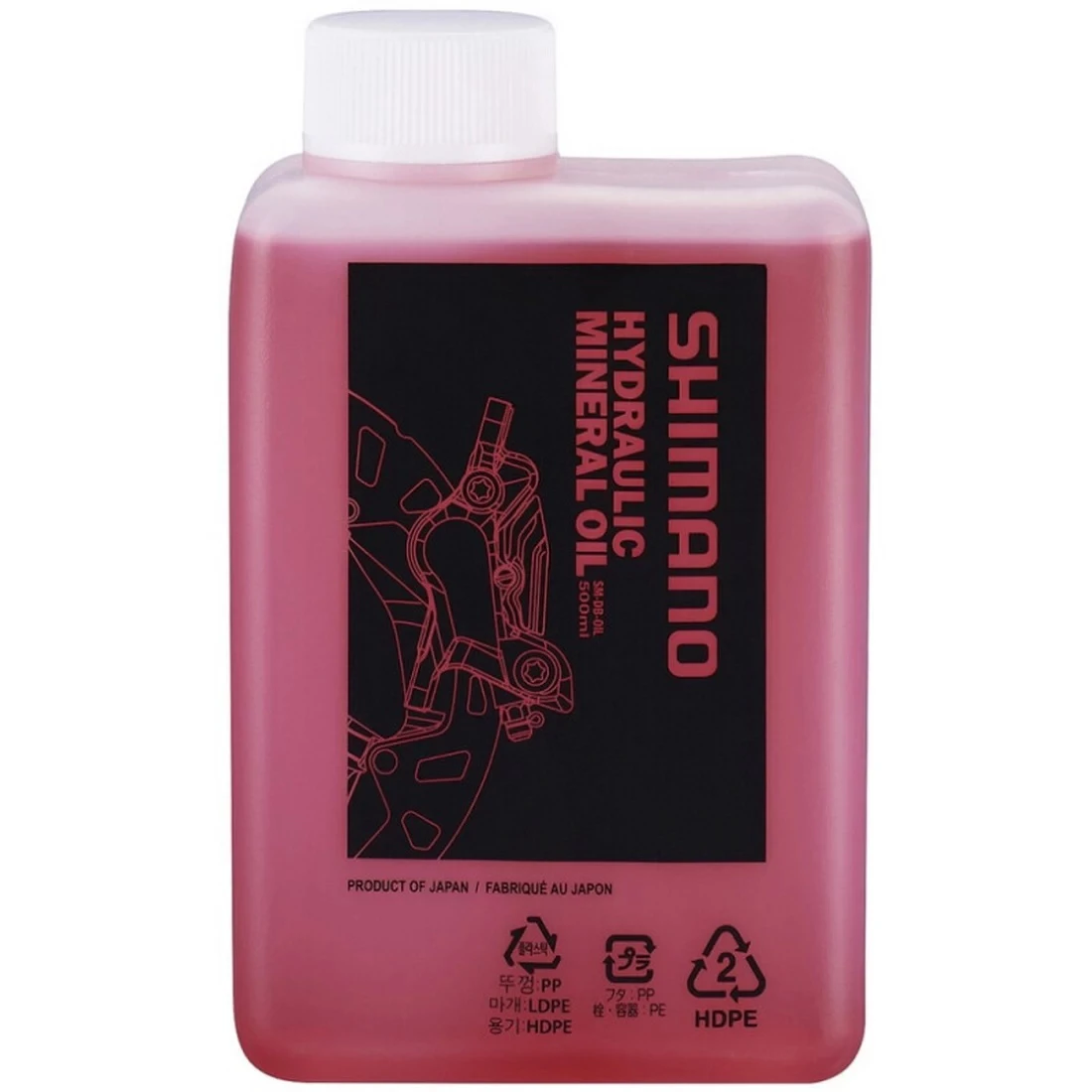 1. Ulei mineral frane hidraulice SHIMANO 500 ml